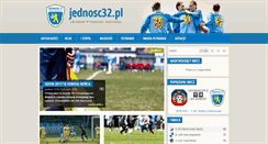 Desktop Screenshot of jednosc32.pl